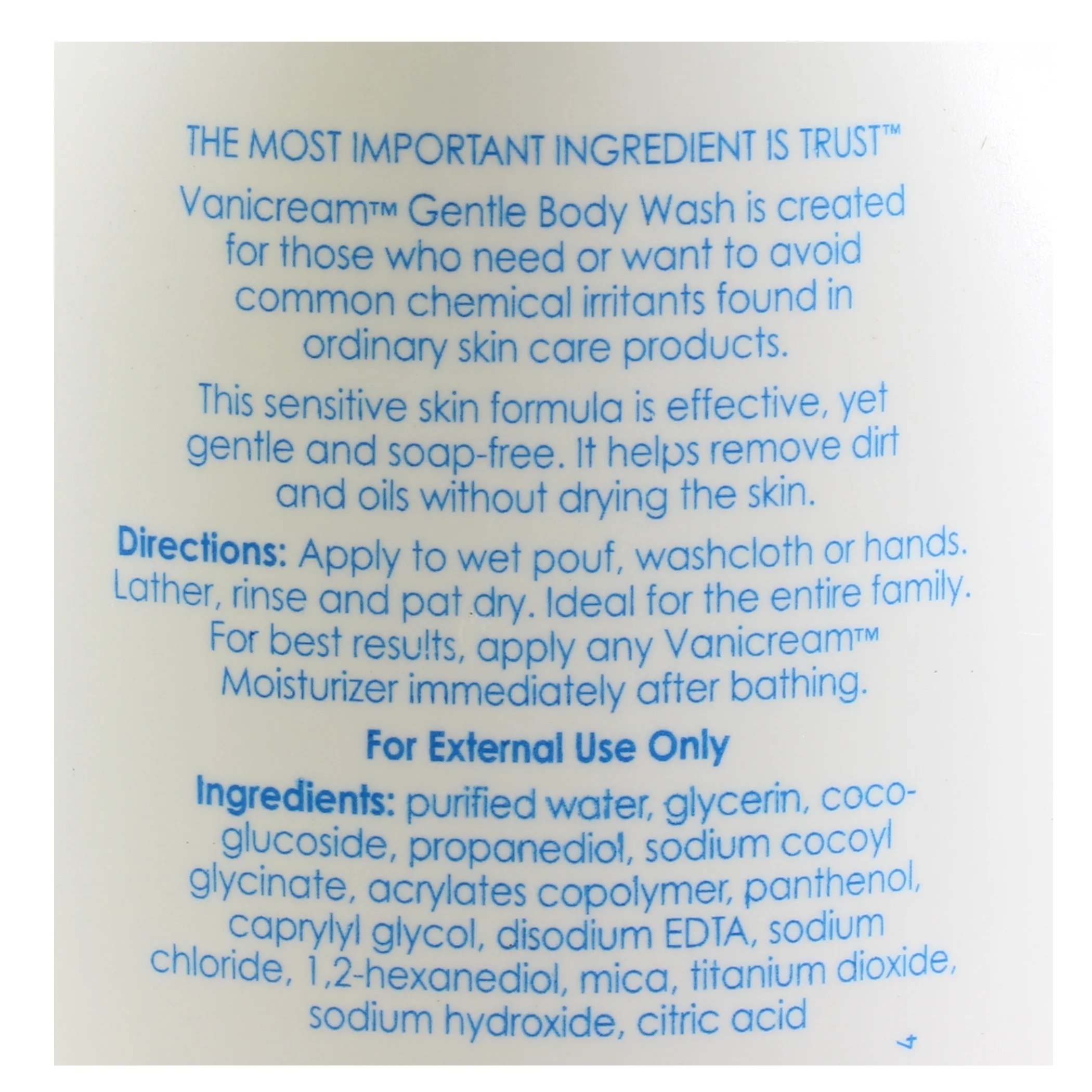 Vanicream 355g Gentle Body Wash - Image 4